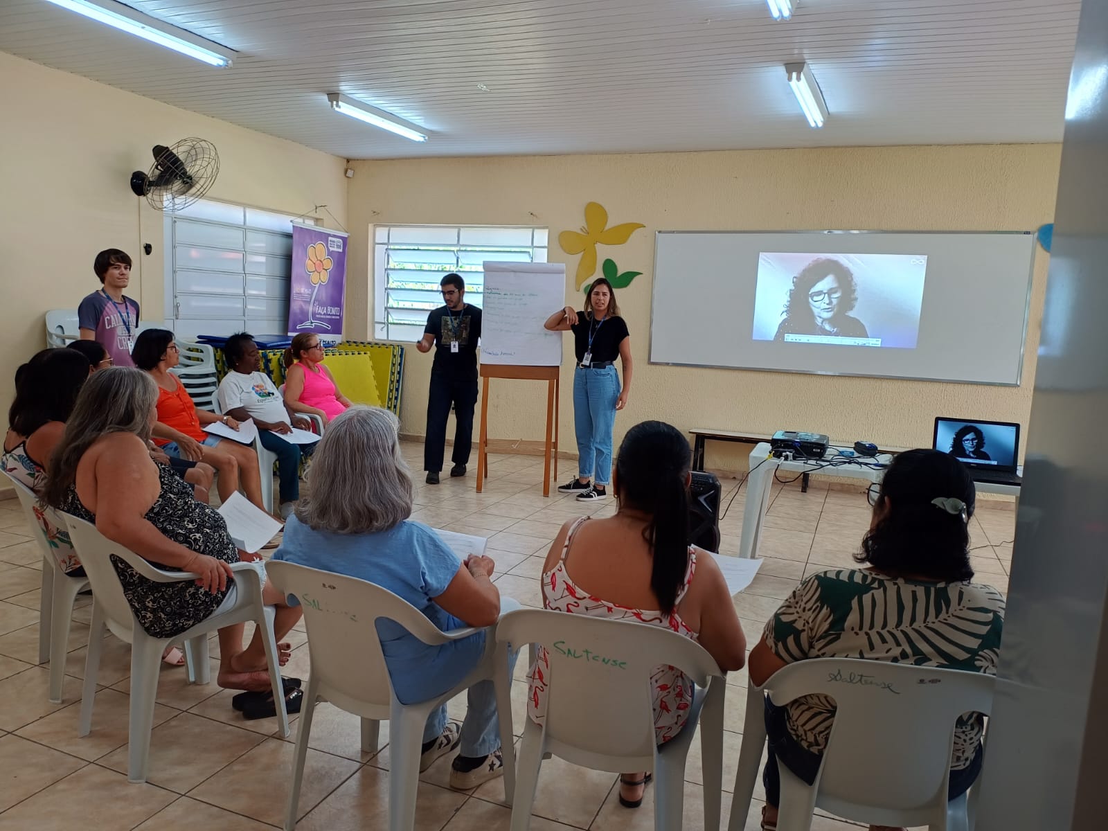 Cras Saltense promove debate sobre Mulheres na sociedade atual""